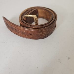 Hecho En Mexico Hand Tooled Belt size 34